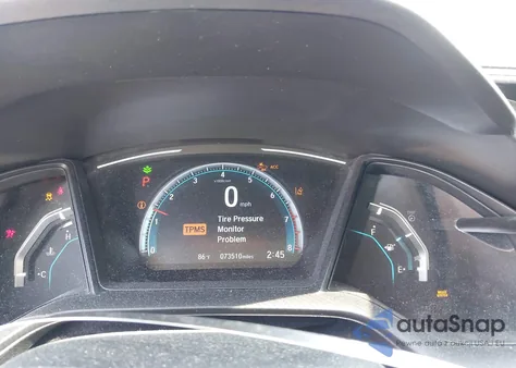 2019 Honda Civic Lx z USA, uszkodzony, nr VIN 2HGFC2F65KH574456